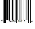 Barcode Image for UPC code 724030101154