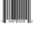 Barcode Image for UPC code 724037000092