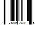 Barcode Image for UPC code 724039007815