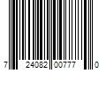 Barcode Image for UPC code 724082007770