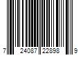 Barcode Image for UPC code 724087228989