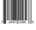 Barcode Image for UPC code 724087229566