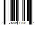 Barcode Image for UPC code 724089111814