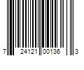 Barcode Image for UPC code 724121001363