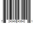 Barcode Image for UPC code 724349435421