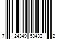 Barcode Image for UPC code 724349534322