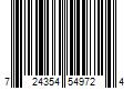 Barcode Image for UPC code 724354549724