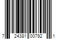 Barcode Image for UPC code 724381007921