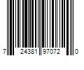 Barcode Image for UPC code 724381970720