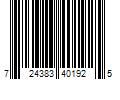 Barcode Image for UPC code 724383401925