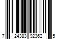 Barcode Image for UPC code 724383923625