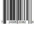 Barcode Image for UPC code 724385203626