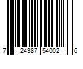 Barcode Image for UPC code 724387540026