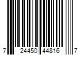 Barcode Image for UPC code 724450448167