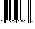 Barcode Image for UPC code 724504027850