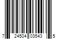 Barcode Image for UPC code 724504035435