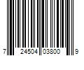 Barcode Image for UPC code 724504038009