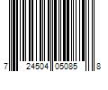 Barcode Image for UPC code 724504050858