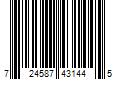 Barcode Image for UPC code 724587431445