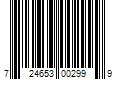 Barcode Image for UPC code 724653002999