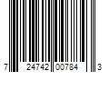 Barcode Image for UPC code 724742007843