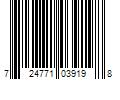 Barcode Image for UPC code 724771039198. Product Name: Woodland Scenics Pine Car Derby Weights 2oz-Tungsten Center of Gravity   Pk 1  PineCar