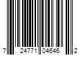 Barcode Image for UPC code 724771046462