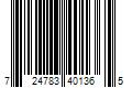 Barcode Image for UPC code 724783401365