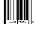 Barcode Image for UPC code 724794218150