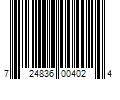 Barcode Image for UPC code 724836004024