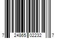 Barcode Image for UPC code 724865022327