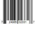 Barcode Image for UPC code 724865023317