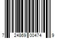 Barcode Image for UPC code 724869004749