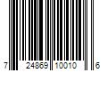 Barcode Image for UPC code 724869100106