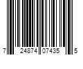 Barcode Image for UPC code 724874074355