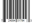 Barcode Image for UPC code 724894017943