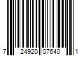 Barcode Image for UPC code 724920076401