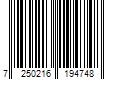 Barcode Image for UPC code 7250216194748