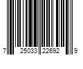 Barcode Image for UPC code 725033226929