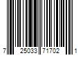 Barcode Image for UPC code 725033717021