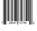 Barcode Image for UPC code 725047727542