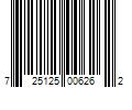 Barcode Image for UPC code 725125006262