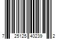 Barcode Image for UPC code 725125402392