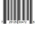 Barcode Image for UPC code 725125934725