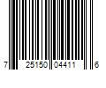 Barcode Image for UPC code 725150044116