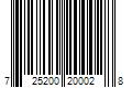 Barcode Image for UPC code 725200200028