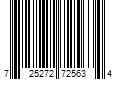 Barcode Image for UPC code 725272725634