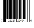 Barcode Image for UPC code 725327204046