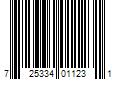 Barcode Image for UPC code 725334011231