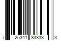 Barcode Image for UPC code 725341333333